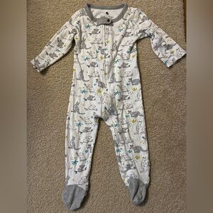Finn & Emma Koala Organic Cotton Footie Pajama 6-9 months